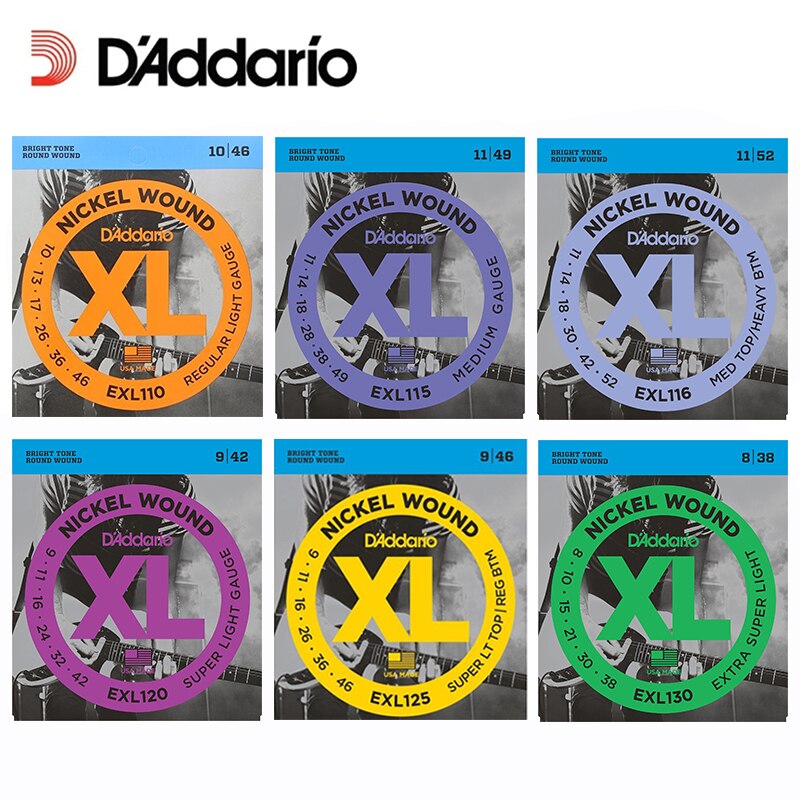 D&Addario EXL110 EXL115 EXL120 EXL125 EXL130 XL ..